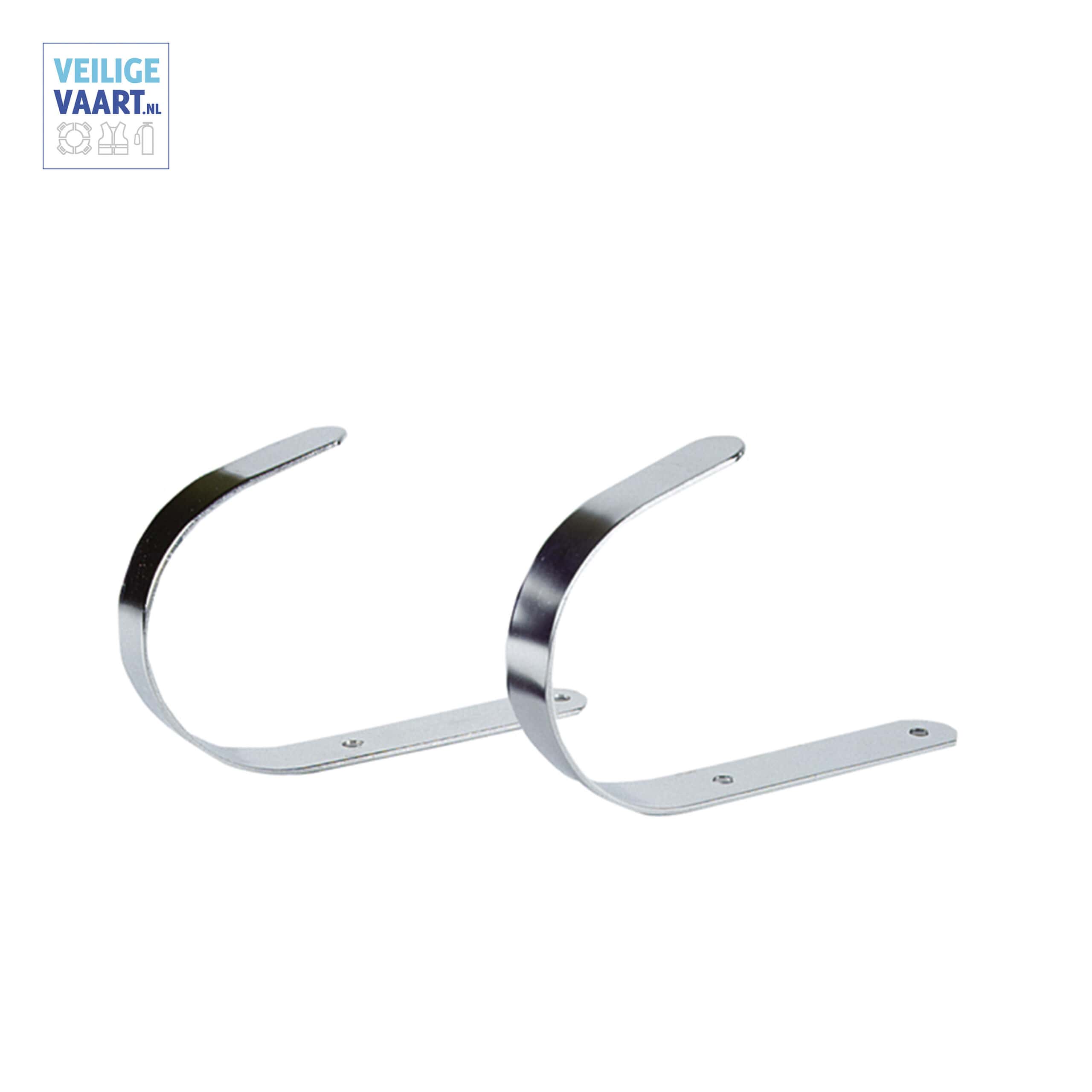 Porte-bouée en acier inoxydable