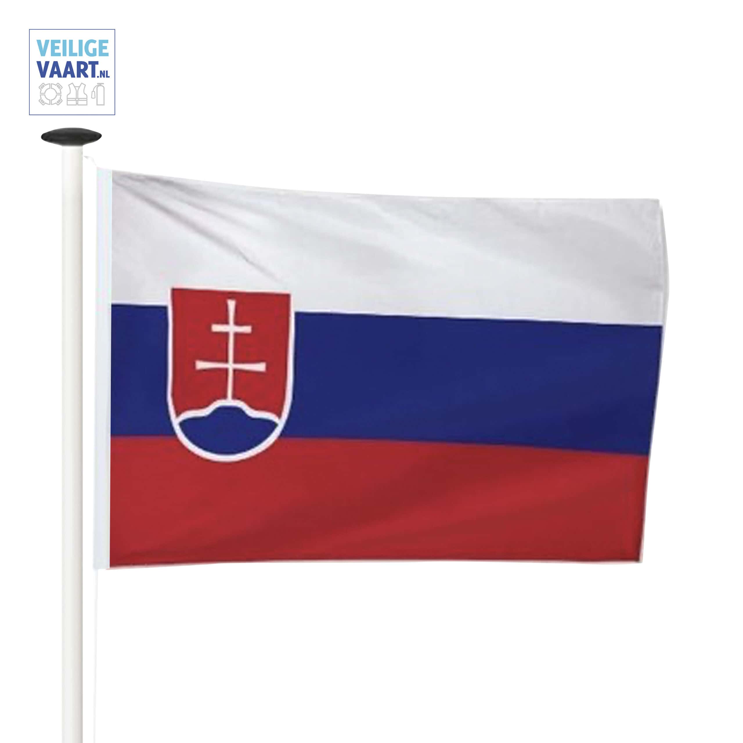 Grand drapeau de la Slovaquie