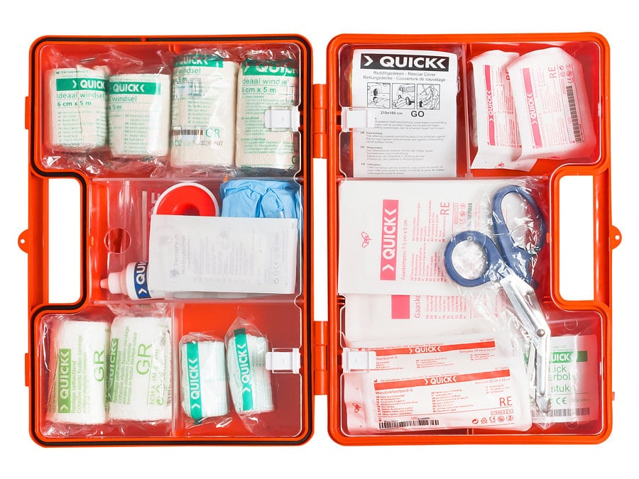 Trousse de premiers secours du BHV